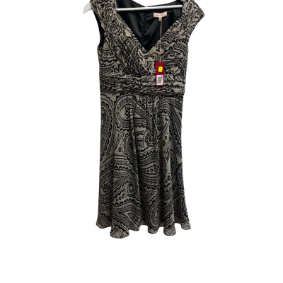 Diana Ferrari Womens Dress Size 10 Black  / Nougat
