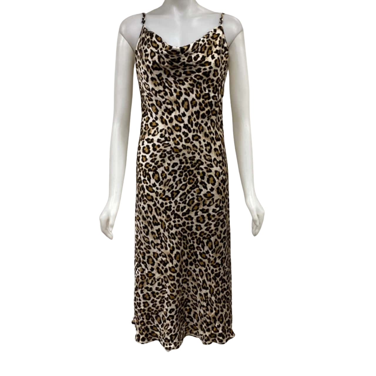Zara Womens Size L Maxi Dress Animal print (s) - Used Very Good | Salvos  Stores