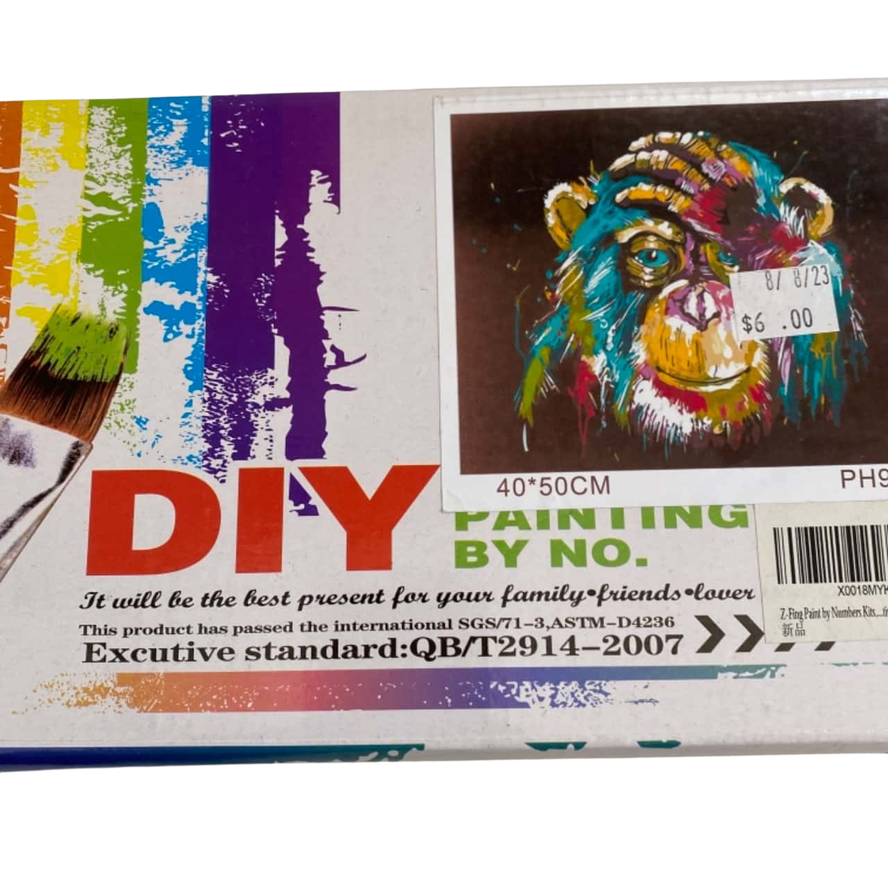 DIY painting by numbers