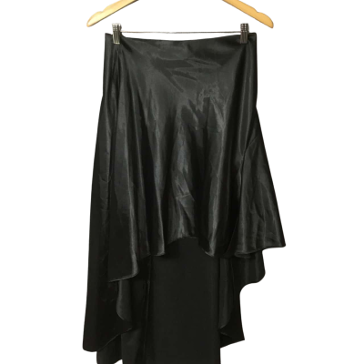 Women’s Size 8 Black Garfunkle Asymmetrical Skirt