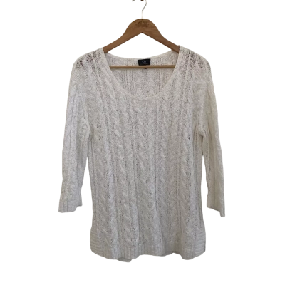 Sportscraft Womens  Size M Jumper White 