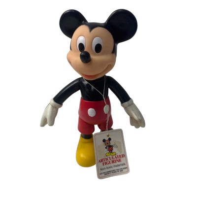 Vintage Mickey Mouse figurine 15cm