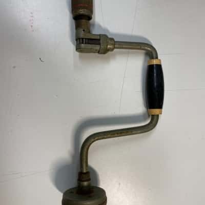 Vintage Stanley Hand Drill Brace Sweep No. A78-10" MK3 