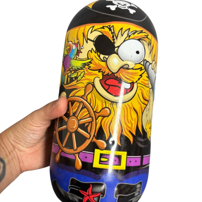 Mighty Beanz Giant Tin Bean 189. Captain Bean with 26 beanz