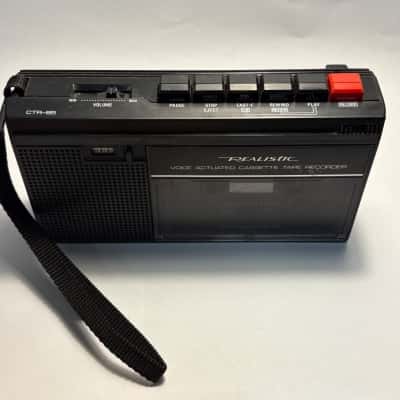 Vtg. Radio Shack Realistic CTR-85 Voice Actuated Cassette Tape Recorder