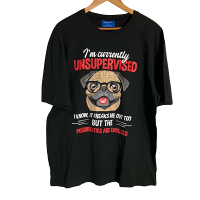  Mens Size XL Black  