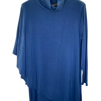 Cordelia Street Womens  Size 16 Overlay Tunic Dress Navy Blue 