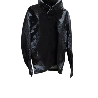 Blizzard  Mens  Size M Winter Coat Black  with Hood Rolled into Collar