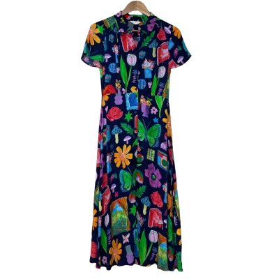 Gorman - Scrapbook Story Print Dress - Size 6