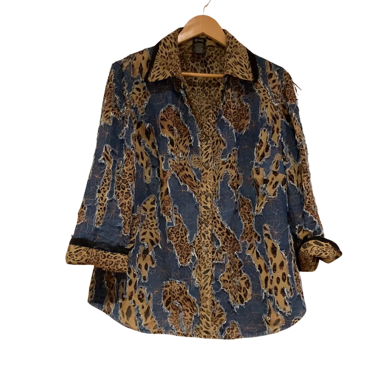 Vintage 80s Reversible Shirt. Size 16