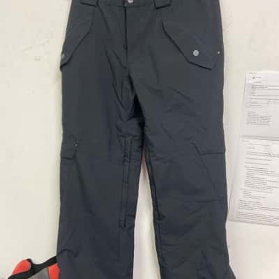  Mens  Size M Straight Leg Pants Black  