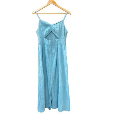 Gorman Size 12 Midi Dress Blue 