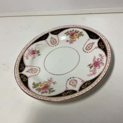 Melba china sandwich plate floral