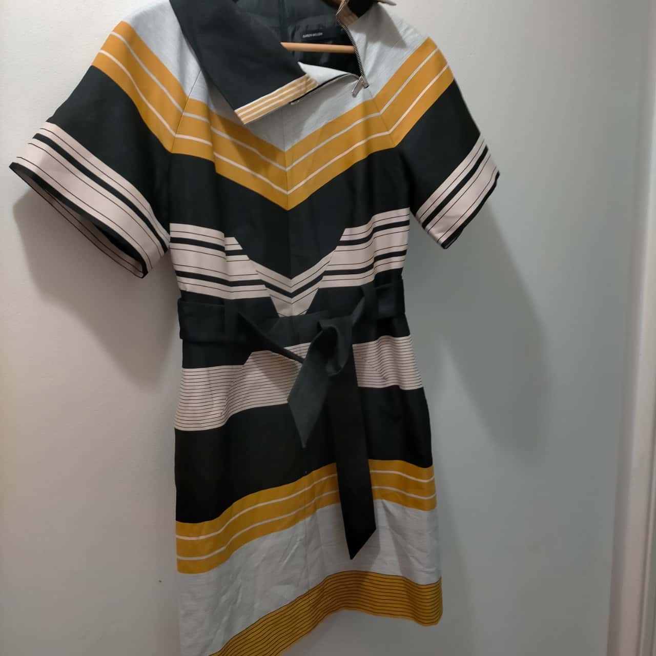 Karen Millen Size 10 Short Sleeve Dress VGUC(s)