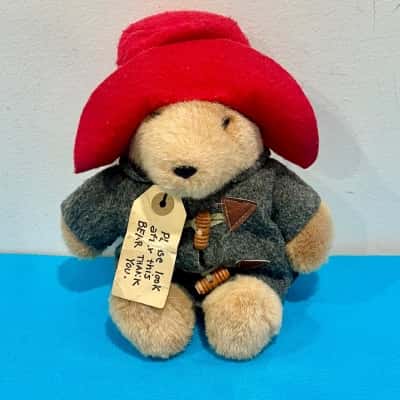 Vintage 1988 Paddington Bear 30 year Aniversary Plush by Eden Toys  