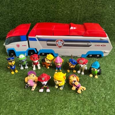Paw Patrol Launcher & Toys - Mix Lot 2