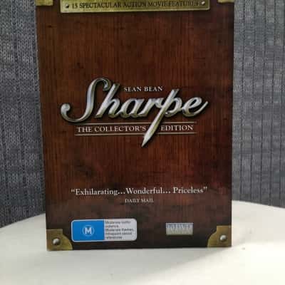 Sean Bean SHARPE The Collectors Edition DVD’s