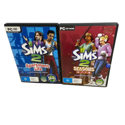 Bundle of two different " The Sims 2 " Games
