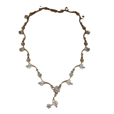 Classically Elegant Costume Jewellery Wedding/Evening Wear /Theatre/Gala Necklace 