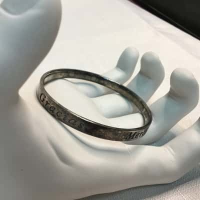  Womens S/Silver Bangle