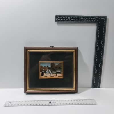 Chromolithograph Artwork Italian 24kt Dezi Vintage 