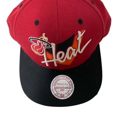 Mitchell & Ness Miami Heat red SnapBack 