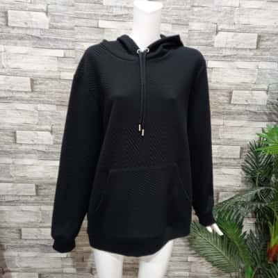 Johnny Bigg Mens  Size XL Hoodie Black  bnwt