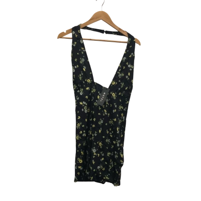 Motel Womens  Size M Mini Dress Black  / Pattern BNWT