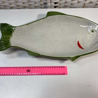 Vintage fish plate Waechtersbach