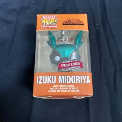 My Hero Academia Izuku Midoriya Pocket Pop Vinyl Keychain