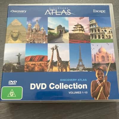 Discovery Atlas DVD collection volumes 1-10