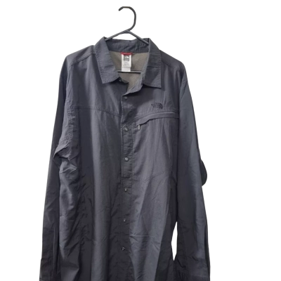 The North Face Men's Size XL Grey Long Sleeve Shirt