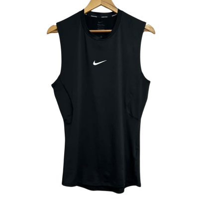 Nike Mens Size M Black Sports Singlet