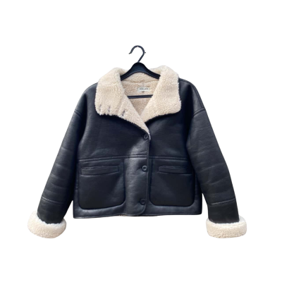 Womens Rolla’s Size 10 / M Winter Jacket Black  / Off White 