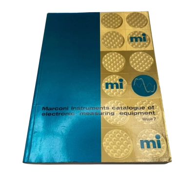 Marconi Instruments Catalogue of Electronic Measuring Equipment Issue 7