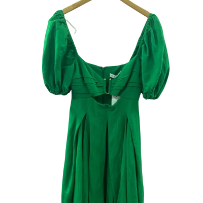 Shona Joy Womens  Size 10 Mini Dress Green 