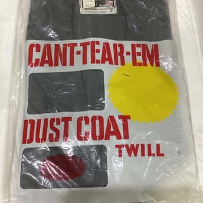 Vintage Cant-Tear-Em Grey Twill Dustcoat