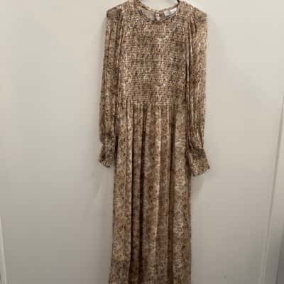 Witchery Womens  Size 12 Maxi Dress Multicoloured 