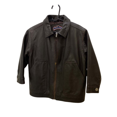 Fred Bare Kid's Leather Jacket Size 4 