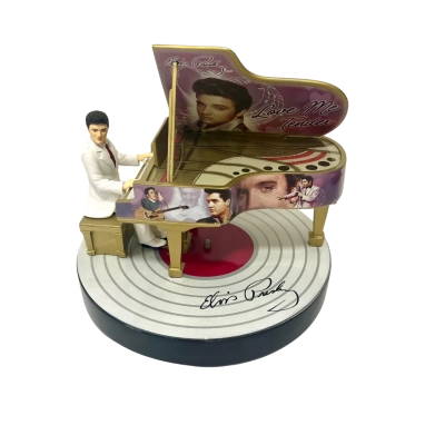 Elvis Presley “Love Me Tender” Grand Piano Musical – Limited Edition Collectible