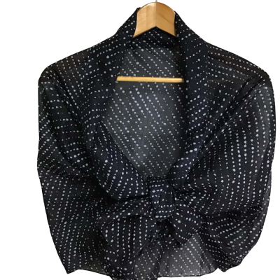  Womens G Star Navy Blue / White Scarf
