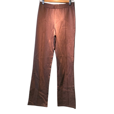 Noni B Womens  Size XS Straight Leg Pants Brown 