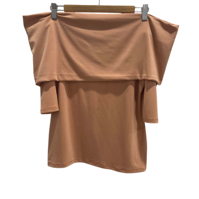 Motto Peach Off Shoulder Top Size 14 