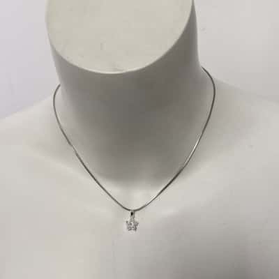 925 Chain and Star Pendant