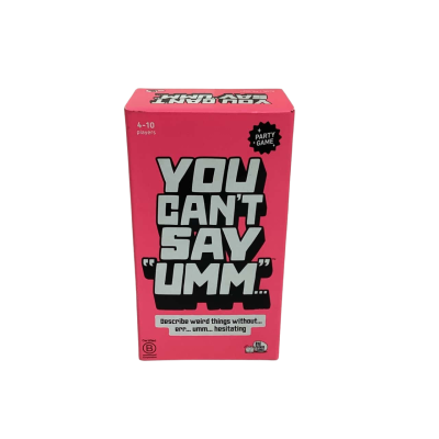 You Can’t Say “Umm..” Party Game 
