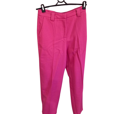 NA-KD Womens  Size 36 Strong Pink Twill Suit Pants 