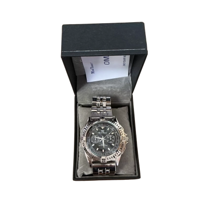 Mark Naimer Watch Stainless Steel Back