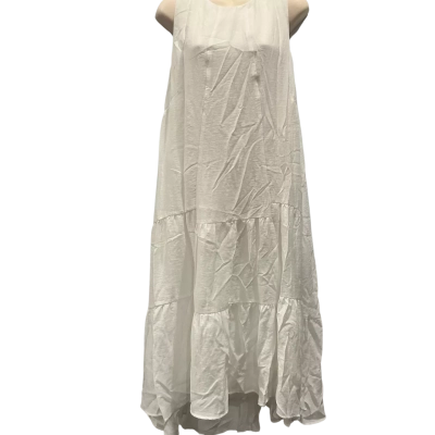 Veronika Maine Womens  Size 16 Maxi Dress White 