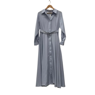 Serafina Womens  Size 10 Long Sleeve Dress Blue 