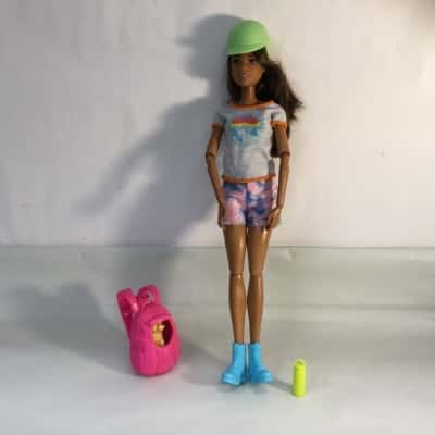 Barbie Wellness Doll with Puppy -Hiker